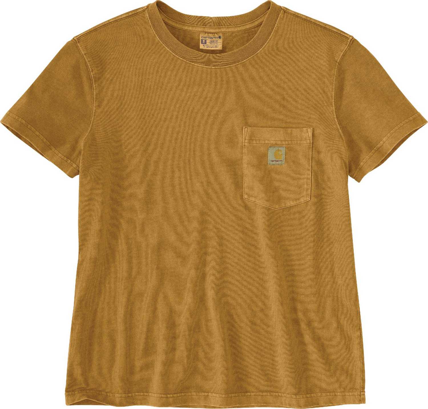 Carhartt Women's Short Sleeve Garment Dye Pocket T-shirt                                                                         - view number 3