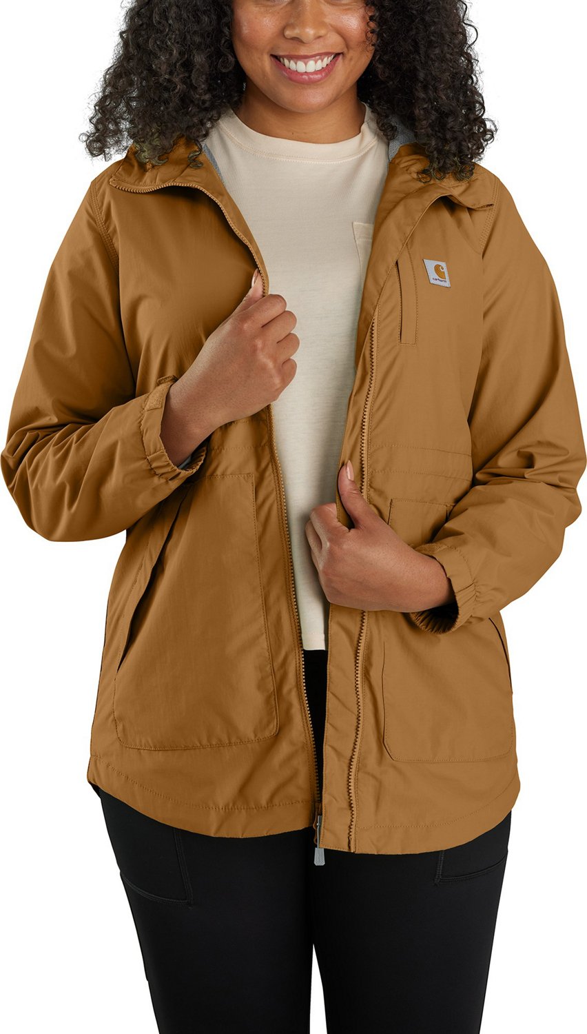 Carhartt Women's Rain Defender Relaxed Fit Lightweight Coat                                                                      - view number 1