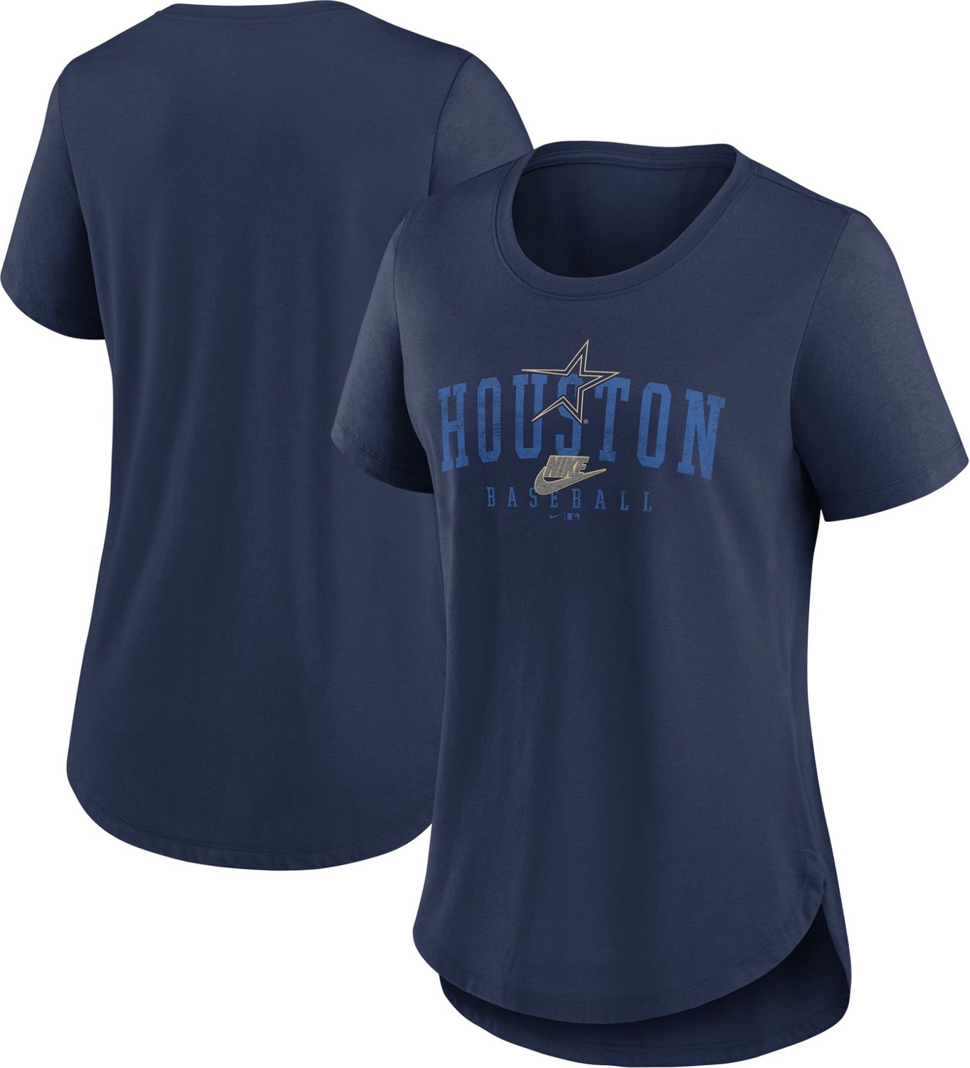 Nike Women's Houston Astros Cooperstown Local Arch T-shirt