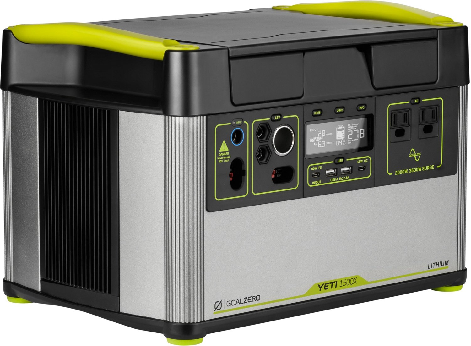 GOAL ZERO Yeti 1500 5G 120V Portable Power Station                                                                               - view number 3