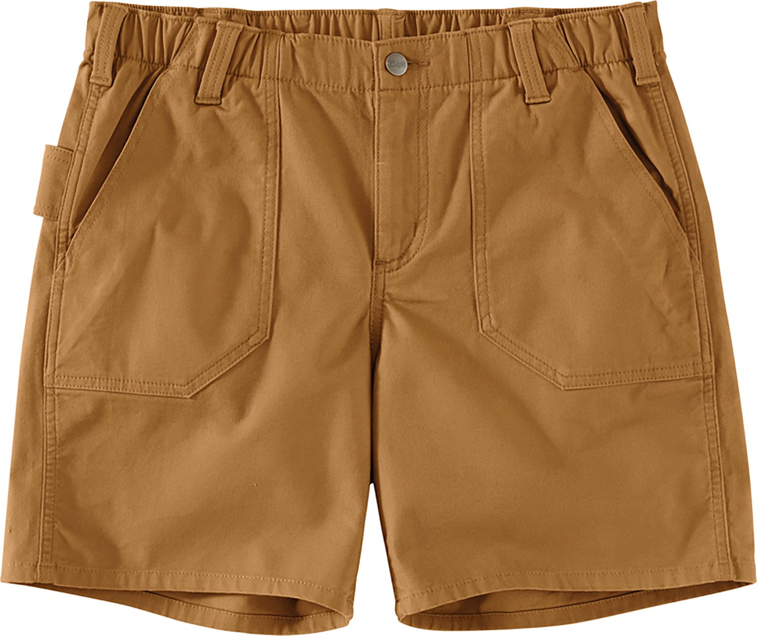 Carhartt Women's Rugged Flex Relaxed Fit Canvas Work Shorts 5 in - view number 5