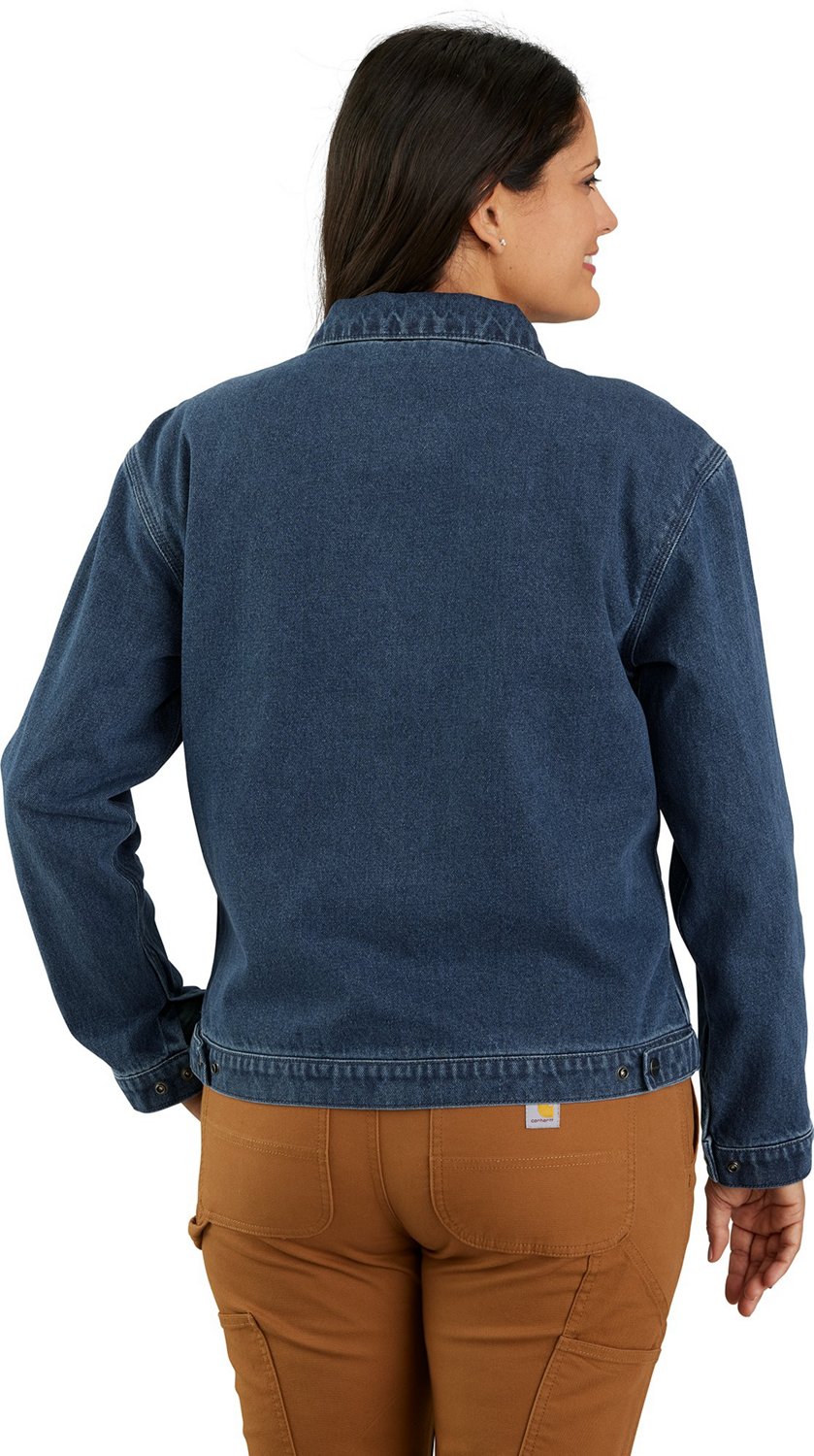 Carhartt Women's Loose Fit Denim Detroit Jacket | Academy