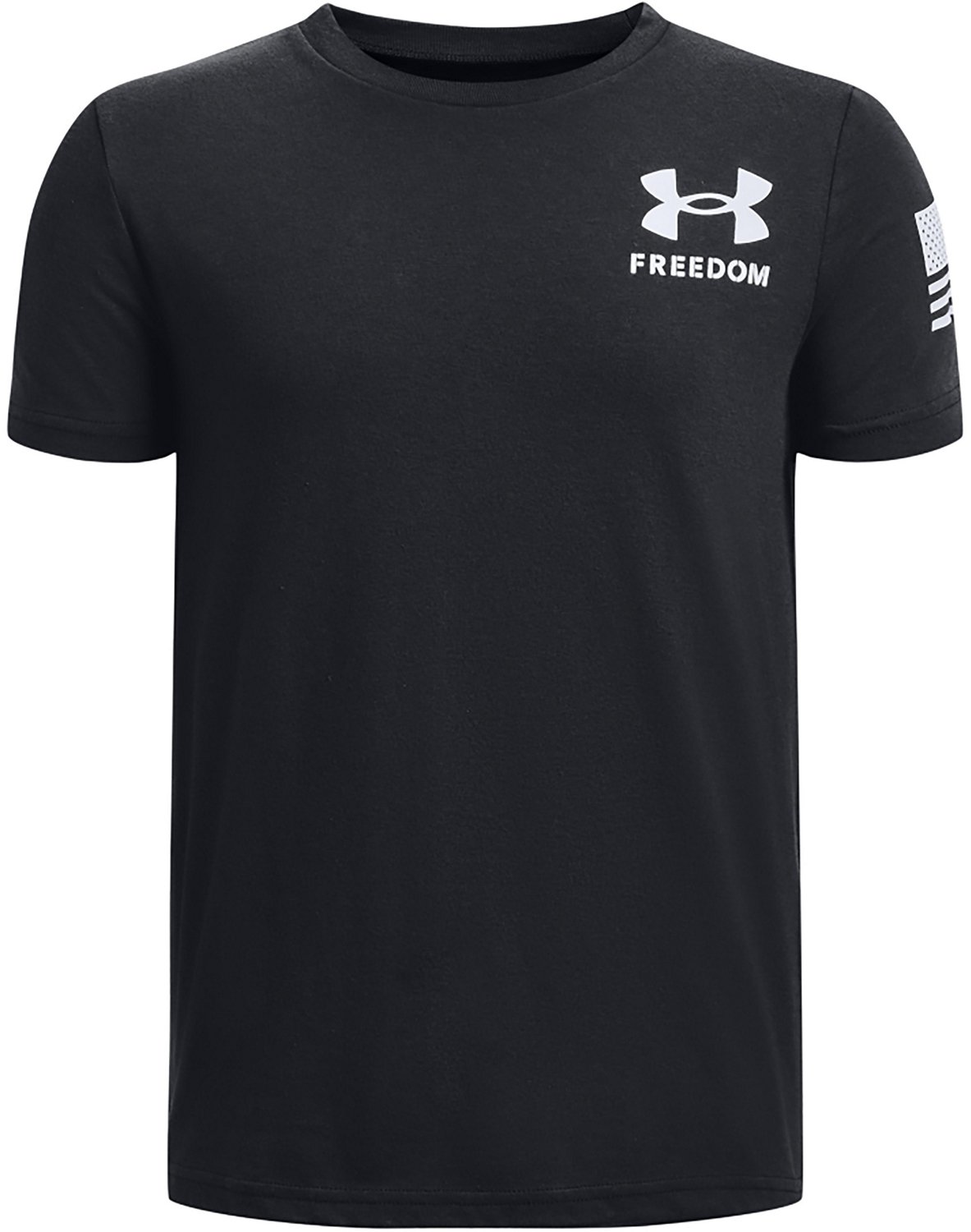 Under Armour Boys' UA Freedom Flag Short Sleeve T-Shirt                                                                          - view number 2