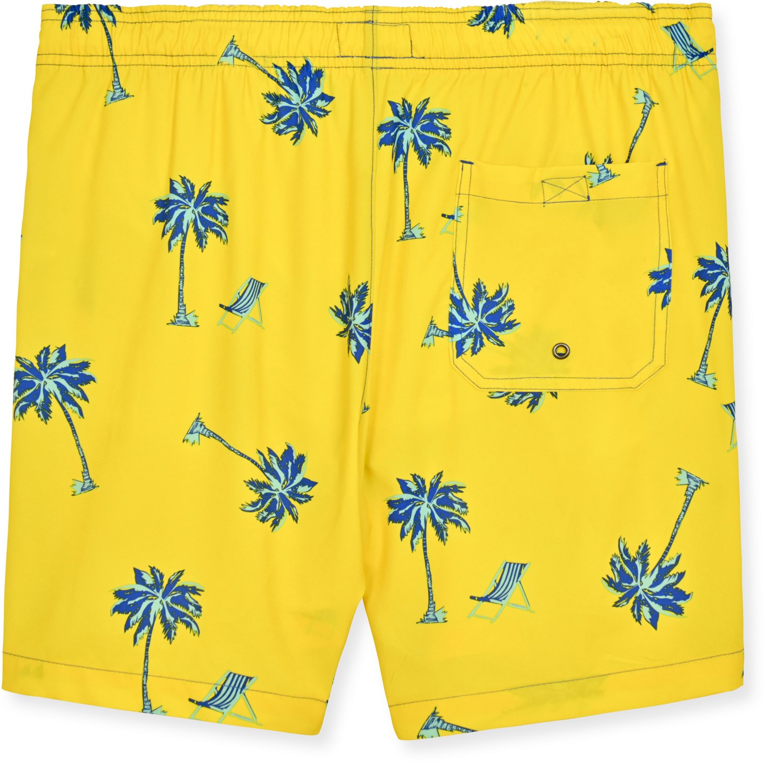 Beach Bros Men's Stamped Palm Tree Swim Trunk - view number 2