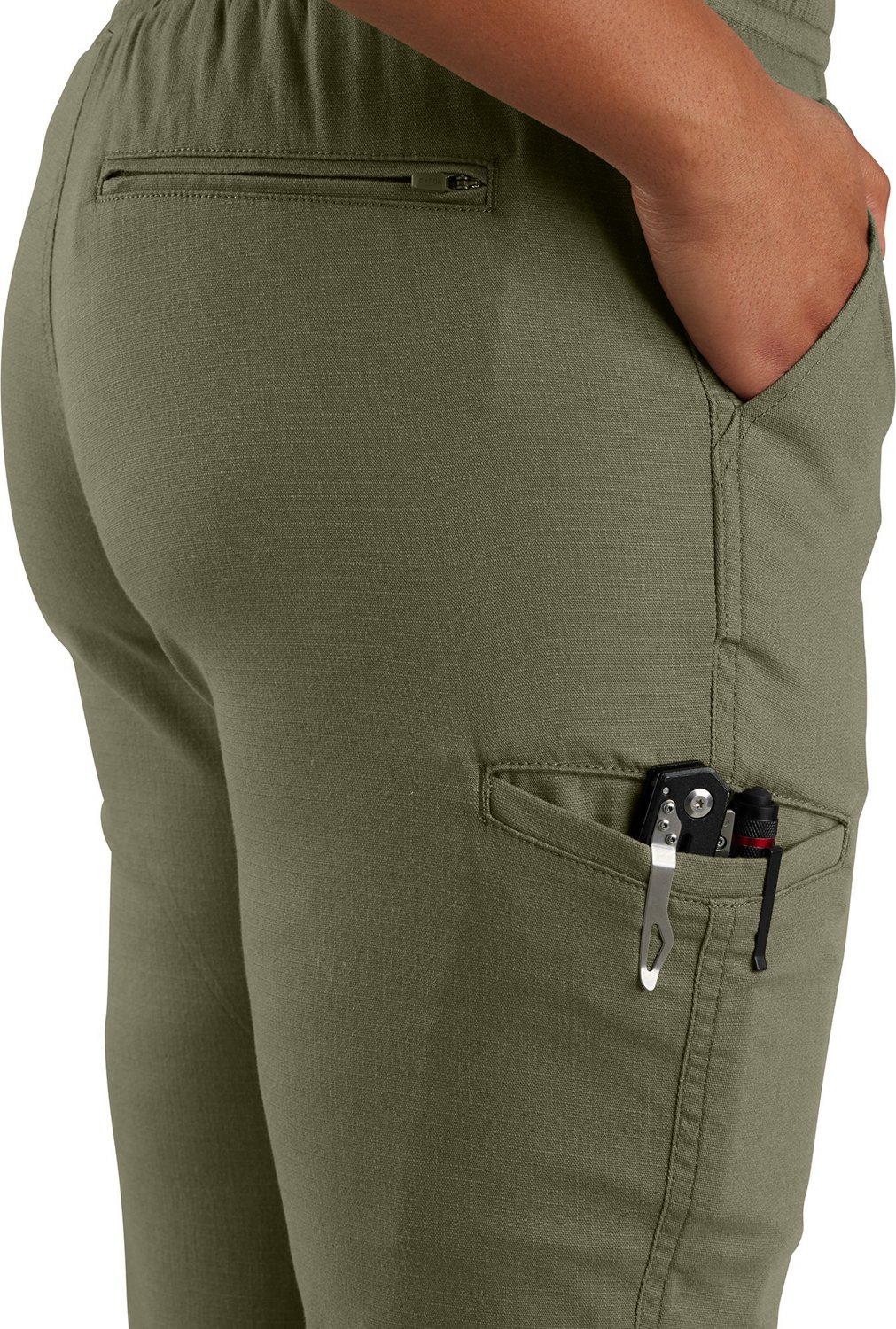 Carhartt Women's Force Ripstop Bib Overall - view number 4