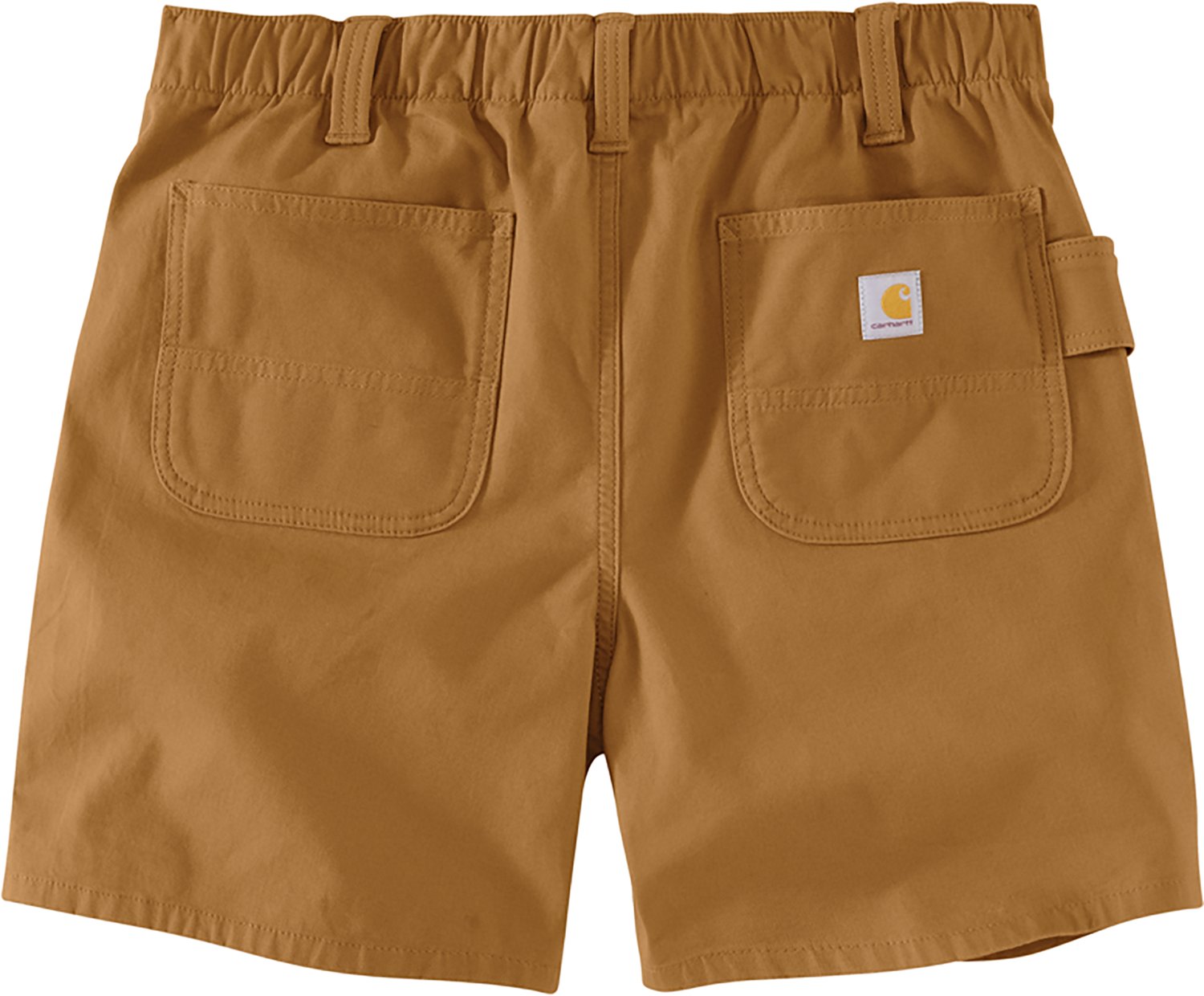 Carhartt Women's Rugged Flex Relaxed Fit Canvas Work Shorts 5 in - view number 6