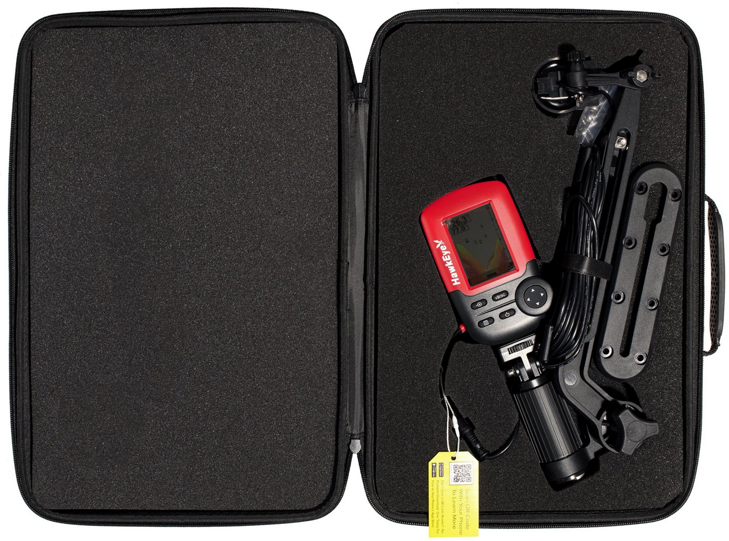 HawkEye FishTrax 1C-K Paddlesport Fish Finder with Carrying Case