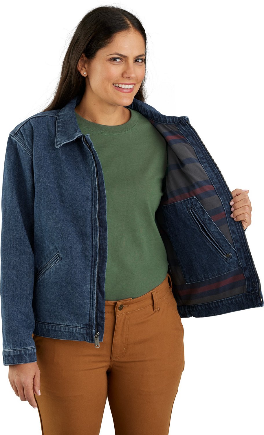 Carhartt Women's Loose Fit Denim Detroit Jacket | Academy