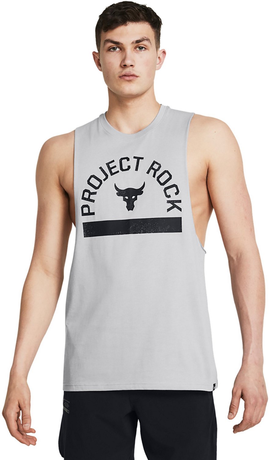 Under Armour Men’s Project Rock Payoff Sleeveless Graphic T-shirt