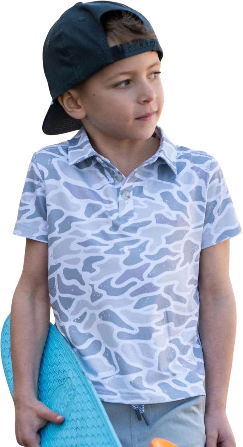 Burlebo | Performance Polo | Stone Camo main image 1