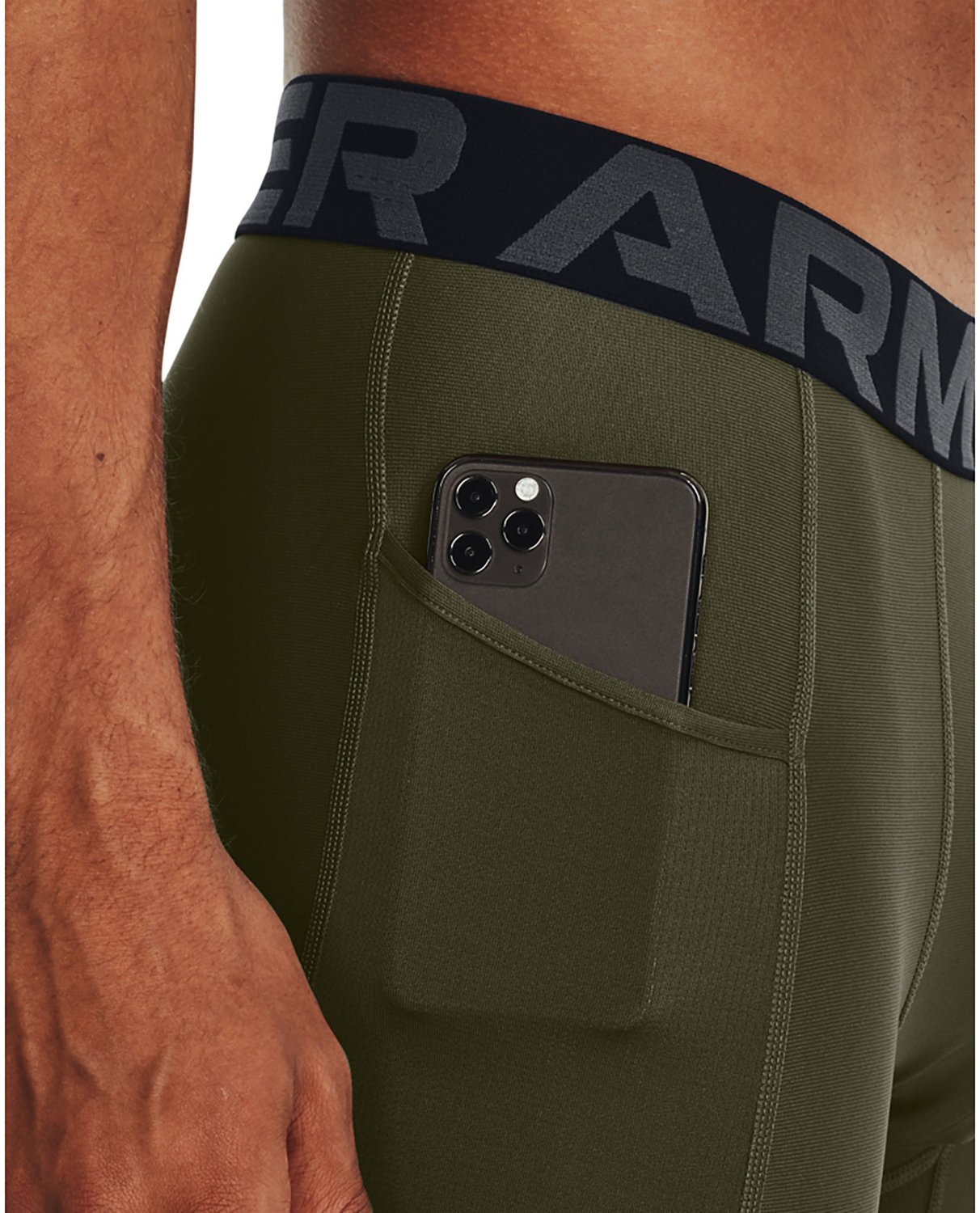 Under Armour Men's HeatGear® Pocket Long Shorts 9 in                                                                            - view number 4