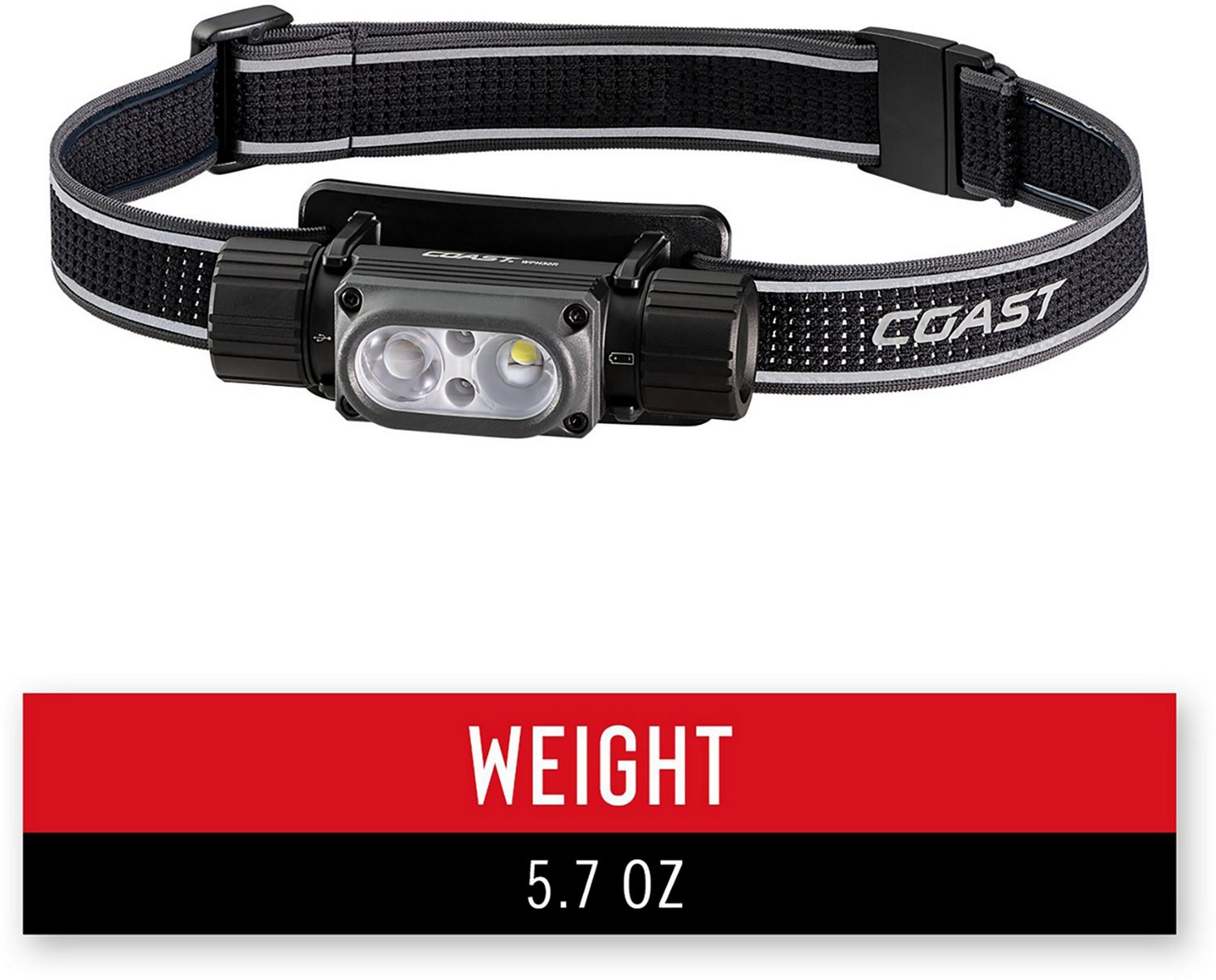 Coast WPH30R Rechargeable Headlamp