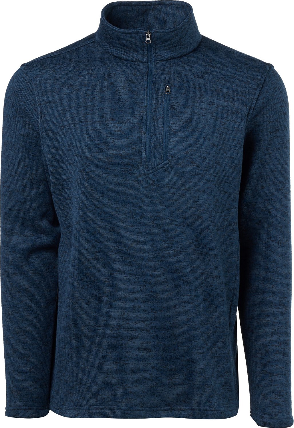 Magellan Outdoors Men's Hickory Canyon Slub Sweater Fleece 1/4 Zip Top - view number 3