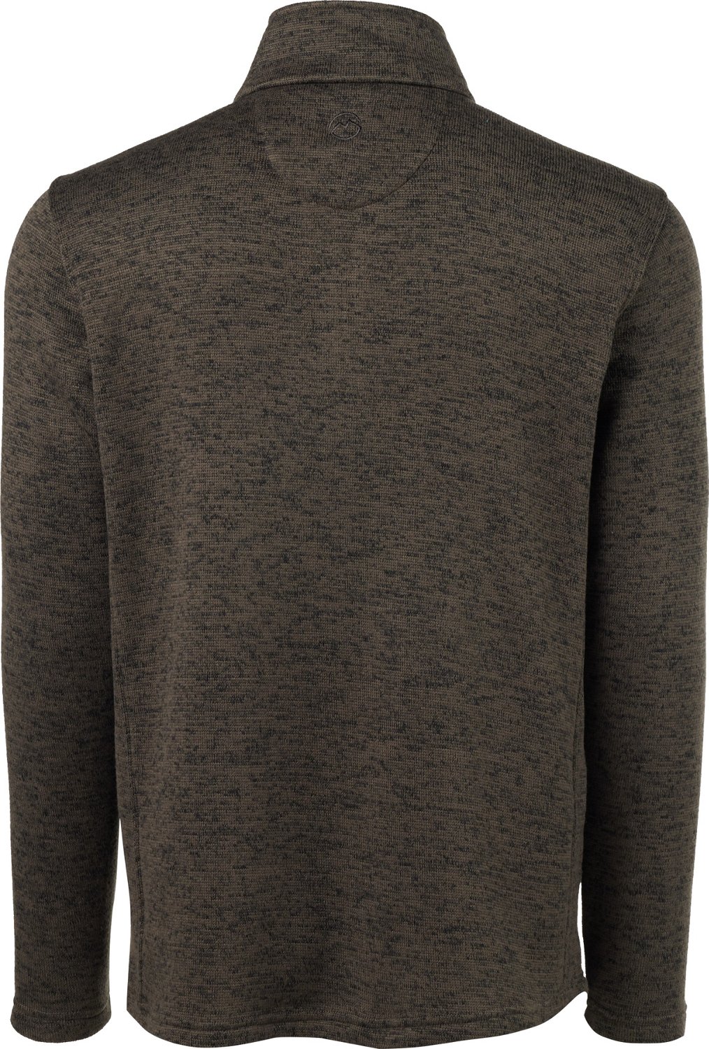 Magellan Outdoors Men's Hickory Canyon Slub Sweater Fleece 1/4 Zip Top - view number 4