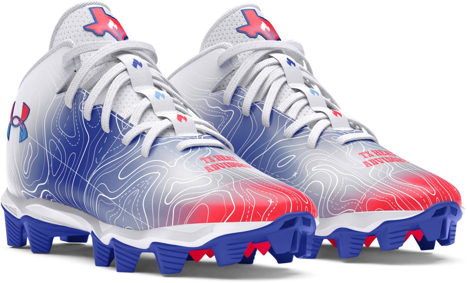 Under Armour Boys' Spotlight Fran RM 4 TX Football Cleats