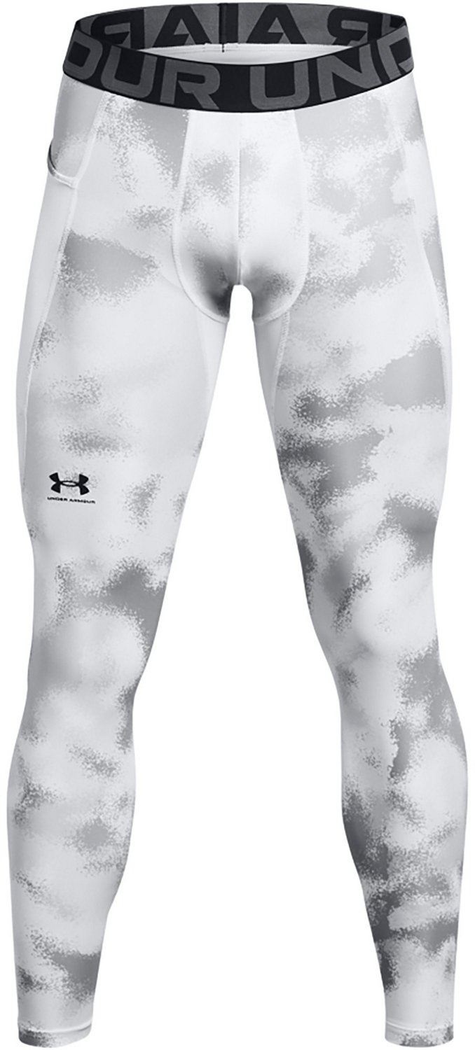 Under Armour Men's HeatGear Armour Printed Leggings                                                                              - view number 5