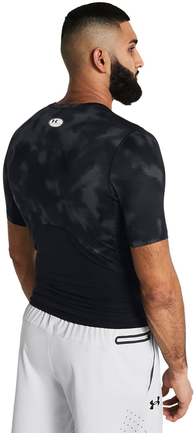 Under Armour Men's HeatGear® Printed Short Sleeve T-shirt - view number 2