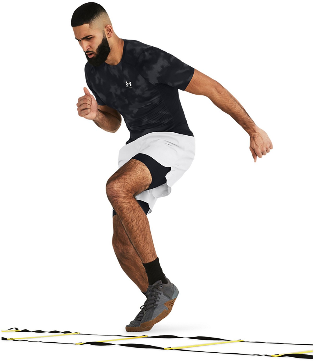 Under Armour Men's HeatGear® Printed Short Sleeve T-shirt - view number 3