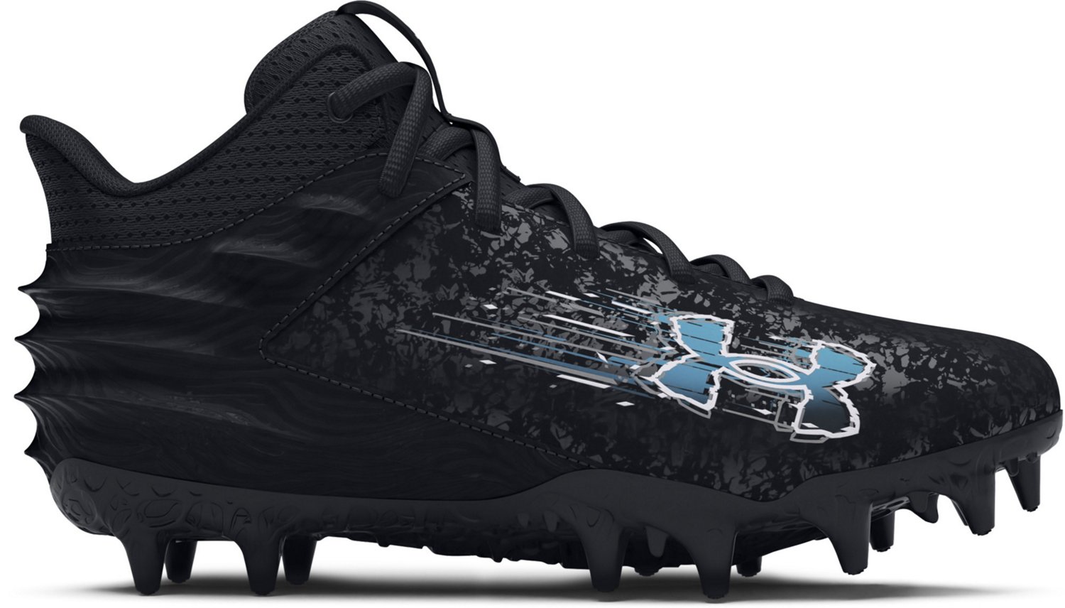 Under Armour Boys' Blur Smoke Suede MC Football Cleats