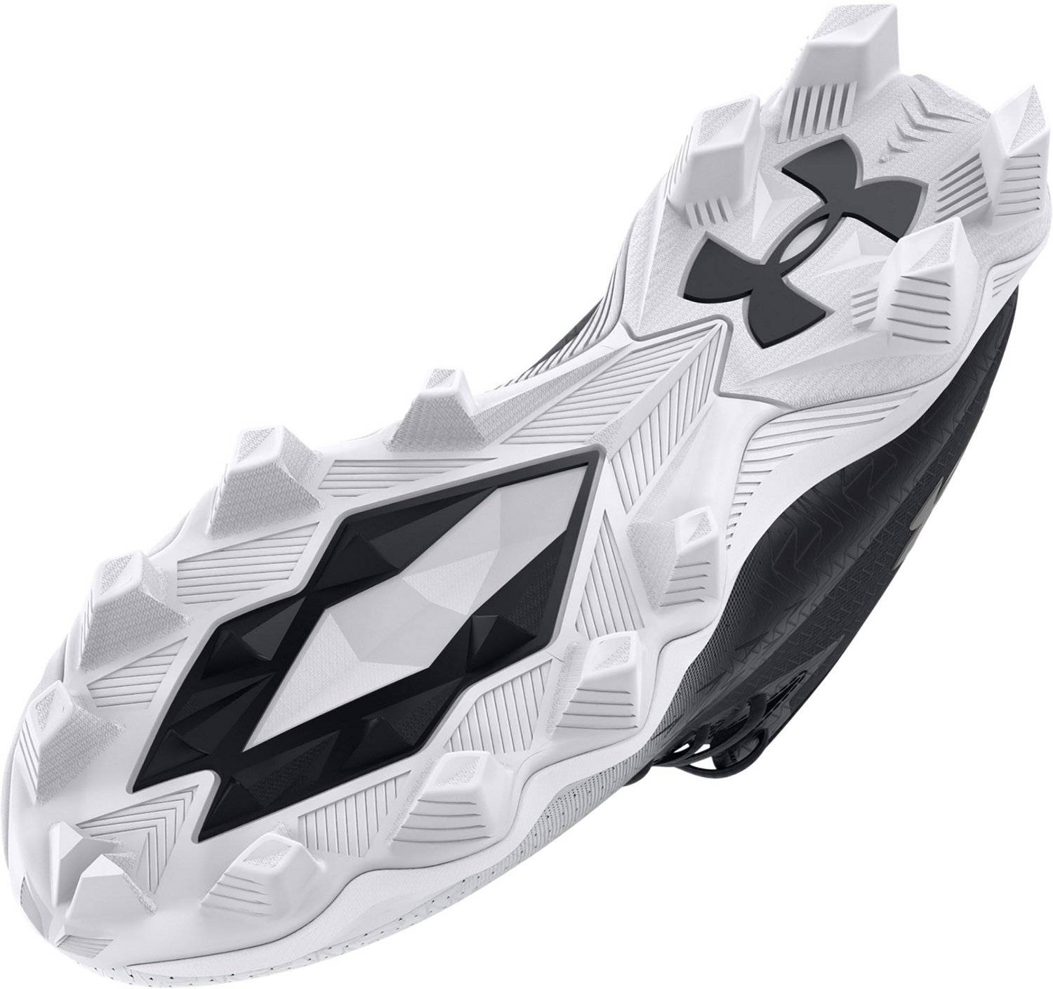 Under Armour Men s Spotlight Franchise Rubber Molded 4.0 Wide Football Cleats Academy