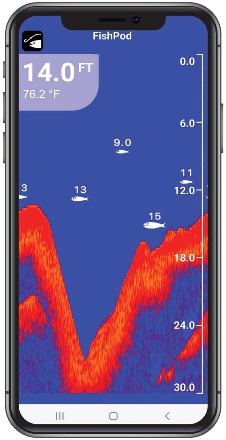 HawkEye FishPod® 5X Bluetooth Fish Finder