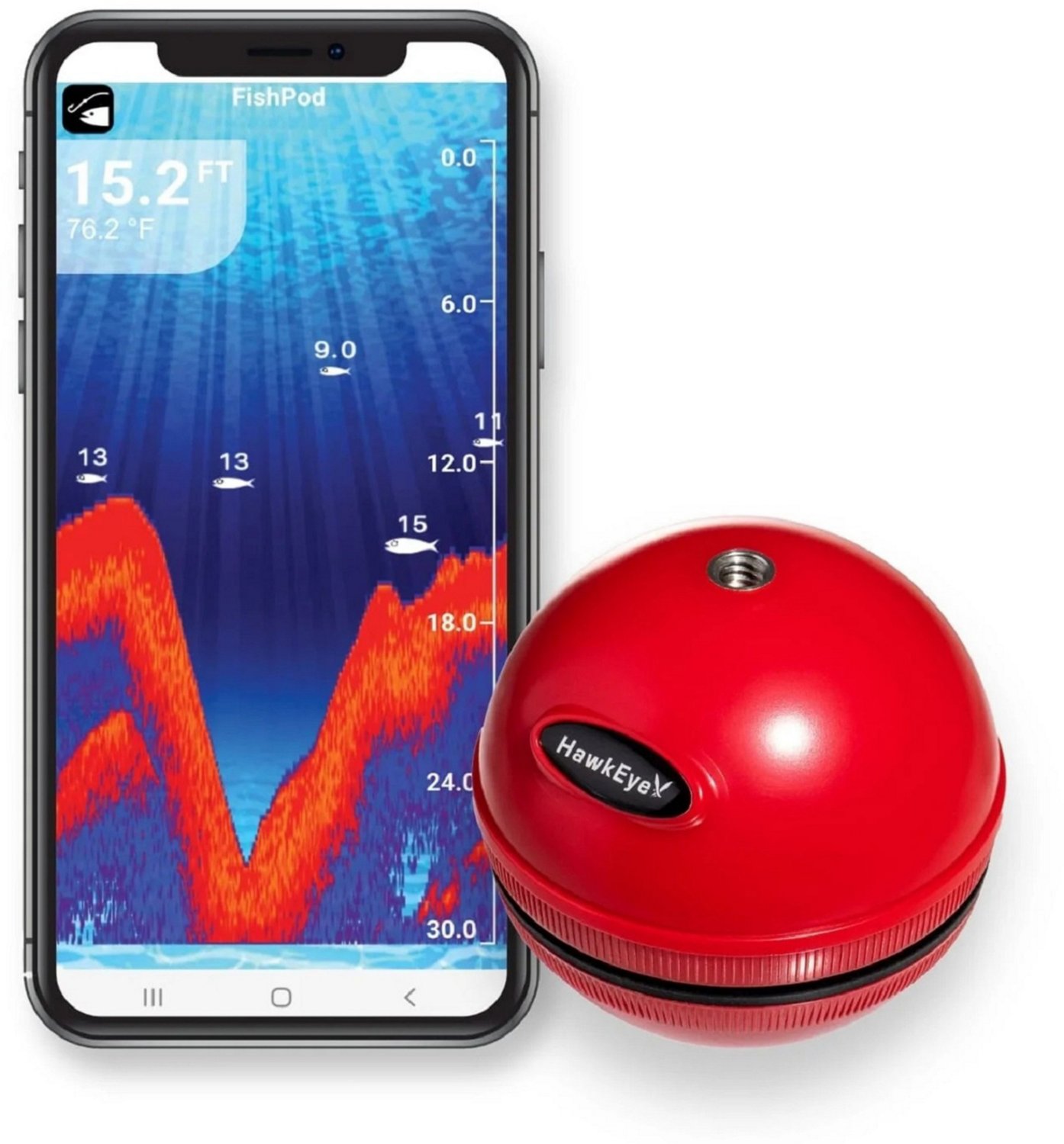 HawkEye FishPod® 5X Bluetooth Fish Finder                                                                                       - view number 5