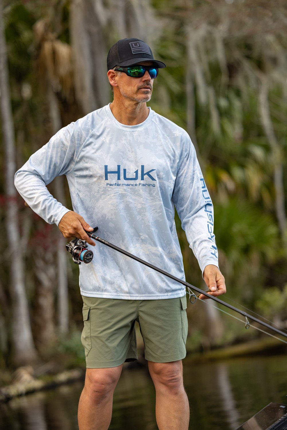 Huk Men's Creekbed Cargo Shorts - view number 3