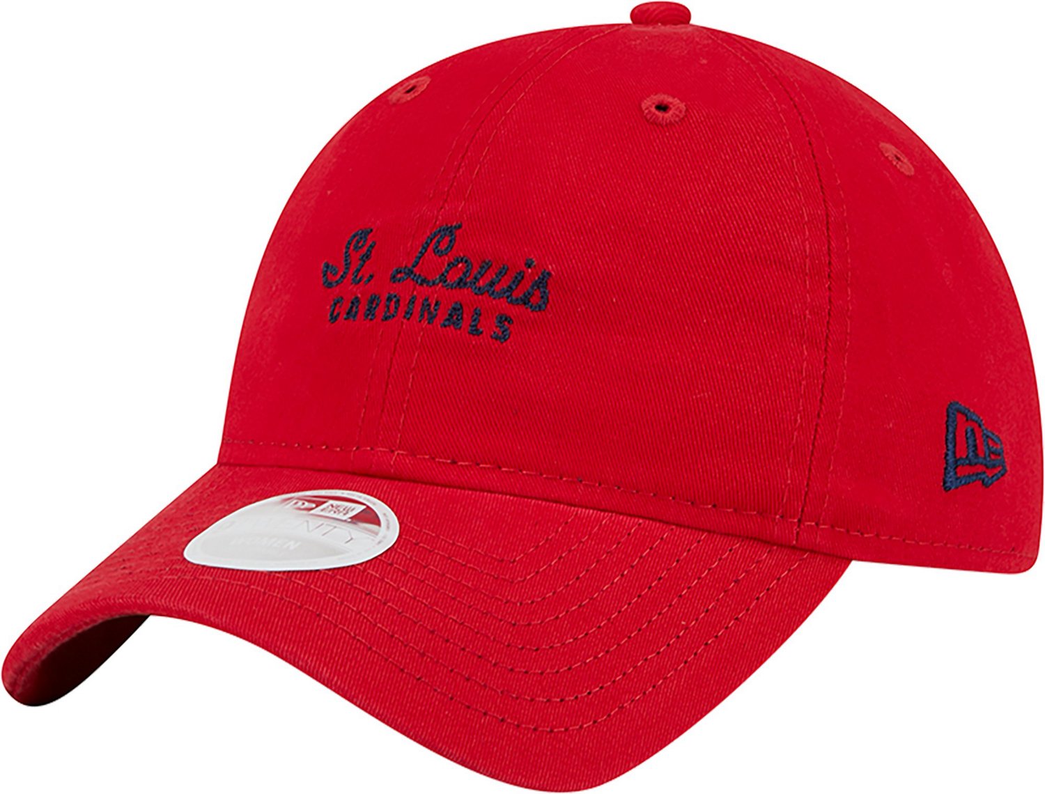 New Era Women's St. Louis Cardinals Throwback Cross Stitch 9TWENTY Cap - view number 2