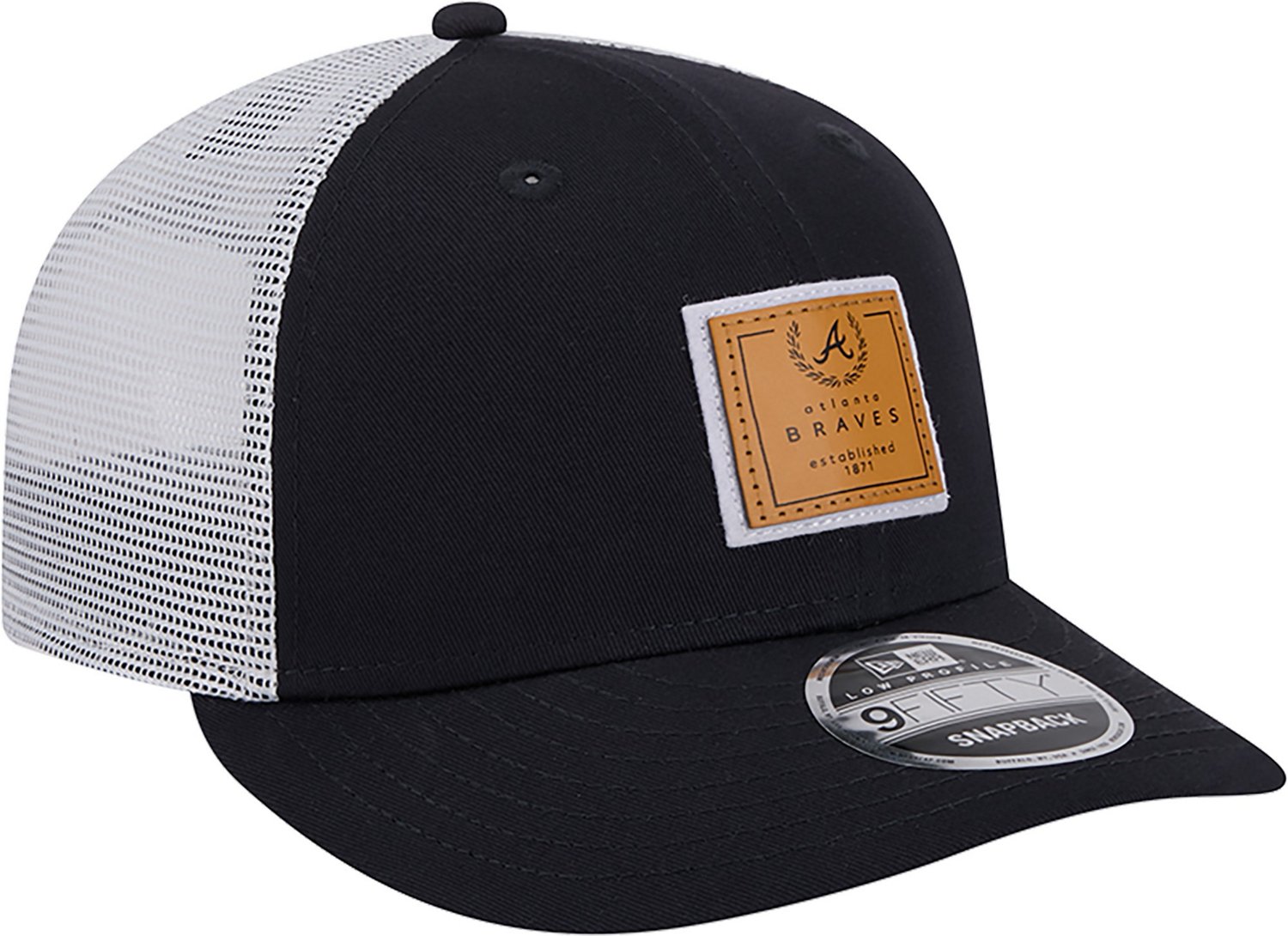 New Era Men's Atlanta Braves Court Sport Patch 9FIFTY Cap