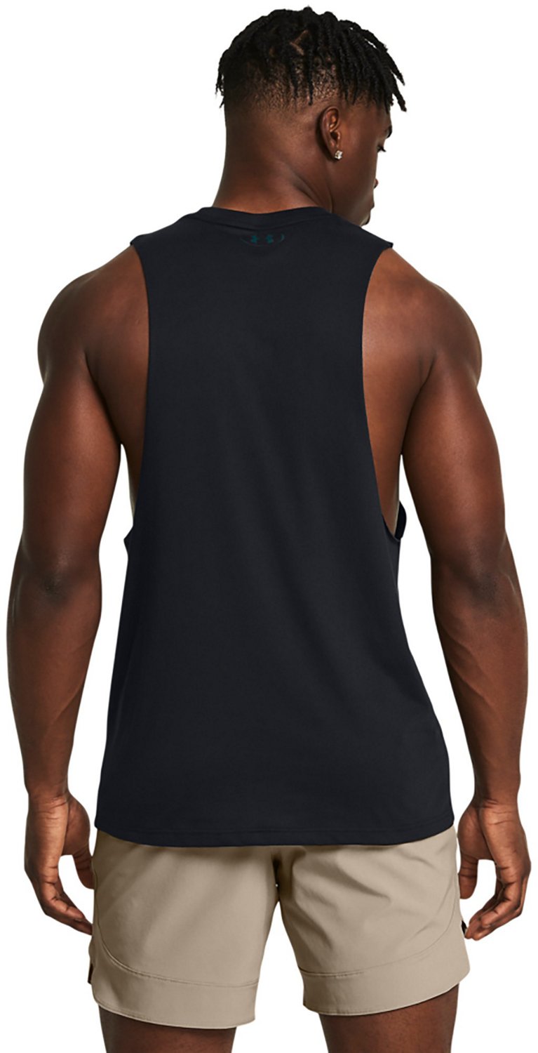 Under Armour Men’s Project Rock BSR Payoff Graphic Tank Top - view number 2