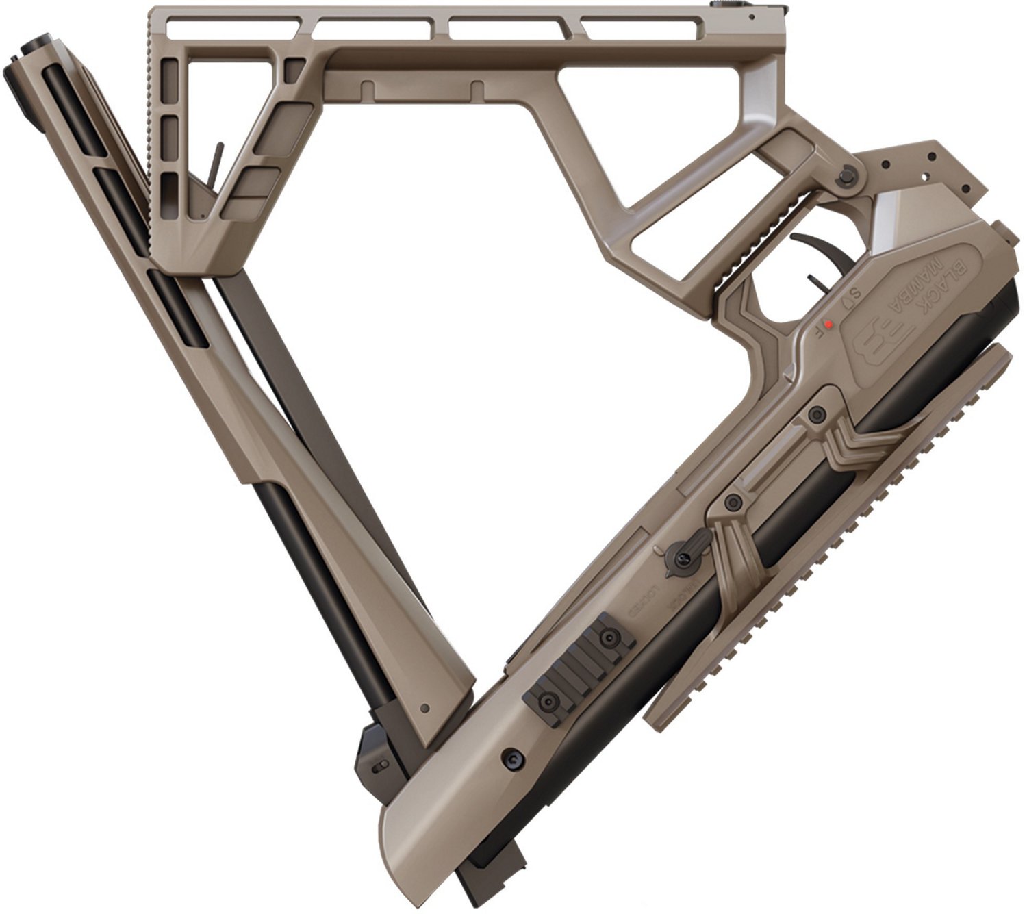 Black Bunker BM8 .177 Breakbarrel Air Rifle with Accessory Case - view number 6