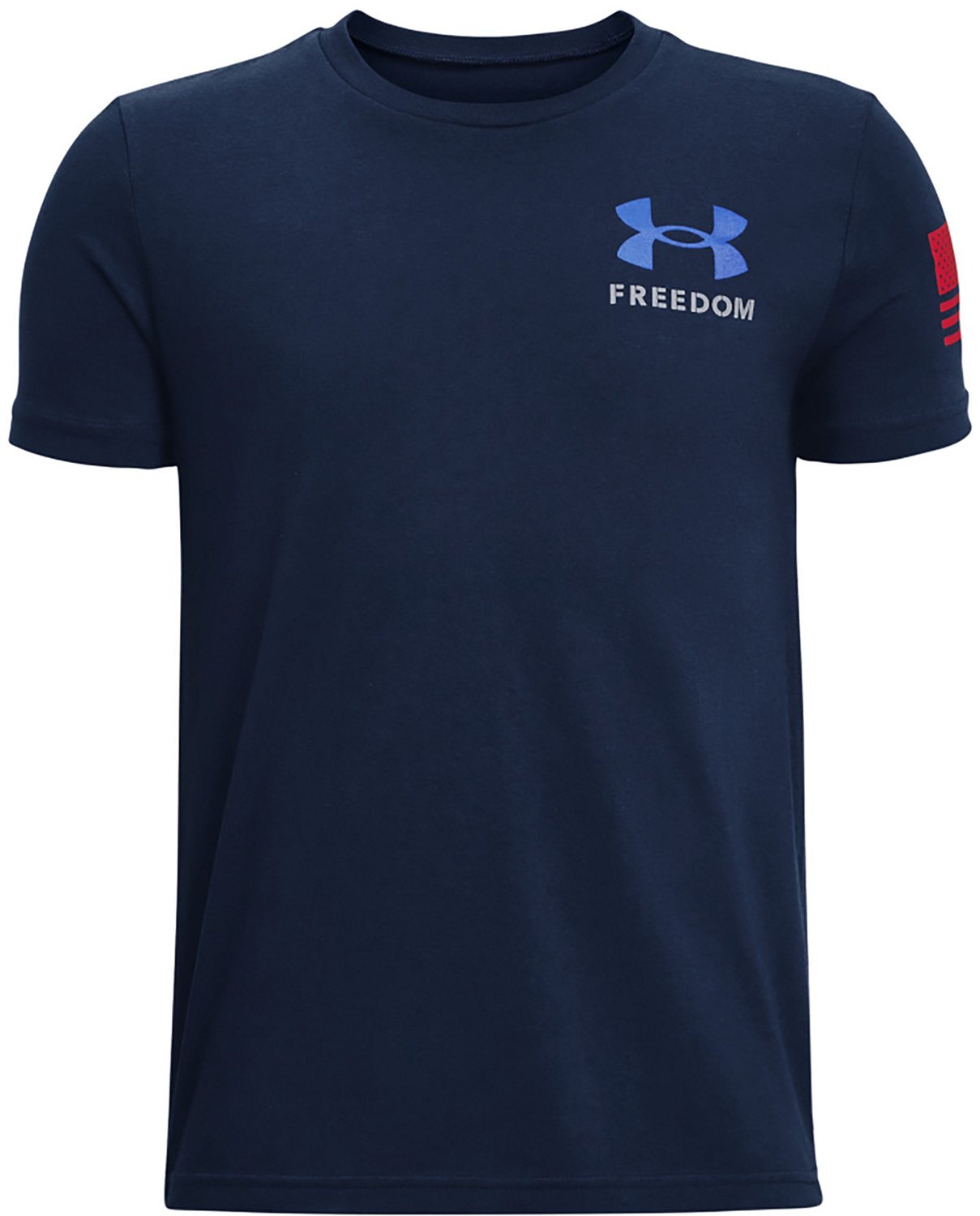 Under Armour Boys' UA Freedom Flag Short Sleeve T-Shirt                                                                          - view number 1 selected