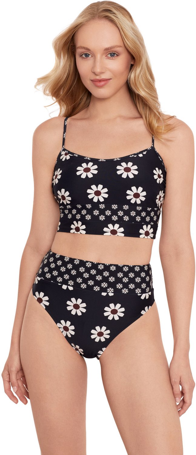 Salt + Cove Juniors' Floral Midkini - view number 3