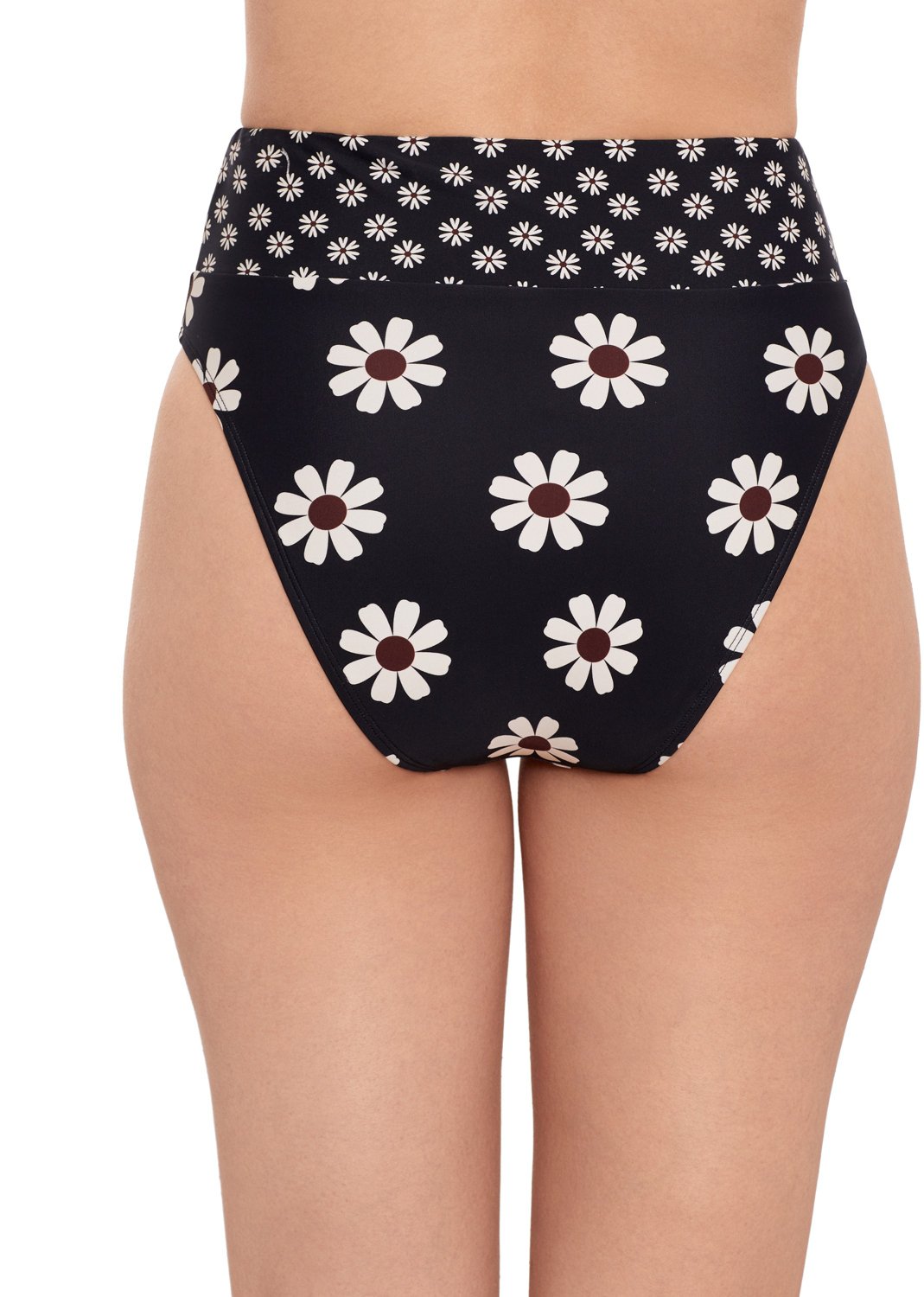 Salt + Cove Juniors' Floral Wide Band High-Waisted Swim Bottoms - view number 2