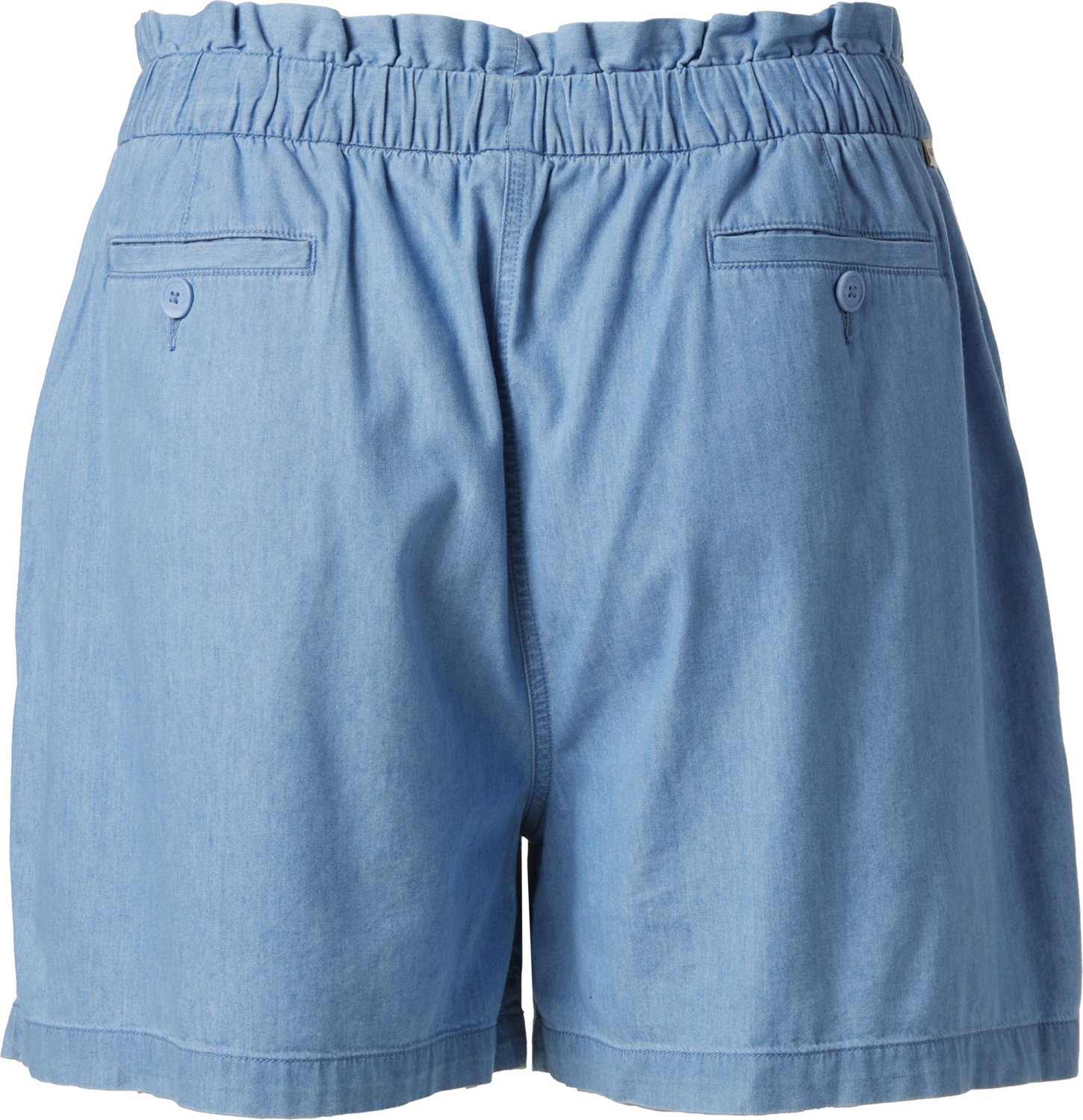 Magellan Outdoors Women's Willow Creek Chambray Plus Size Shorts                                                                 - view number 2