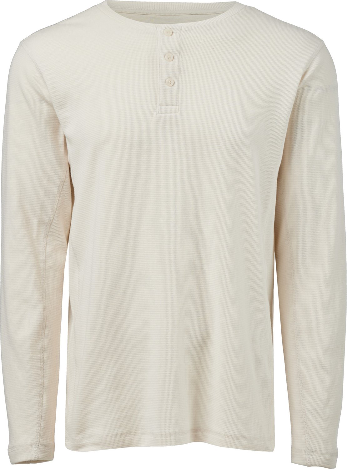 Magellan Outdoors Men's Base Camp Thermal Long Sleeve Henley Shirt                                                               - view number 1