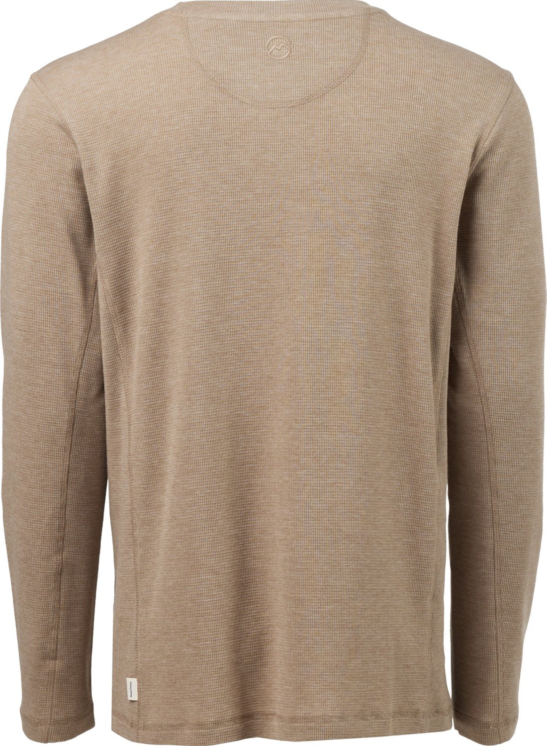 Magellan Outdoors Men's Base Camp Thermal Heathered Long Sleeve Henley Top - view number 2