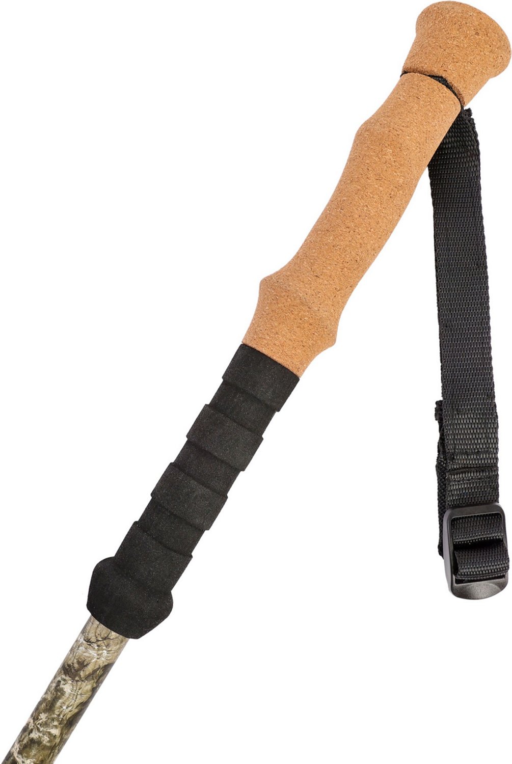 Cascade Mountain Tech Mossy Oak Aluminum Quick Lock Monopod Double Trekking Pole - view number 4