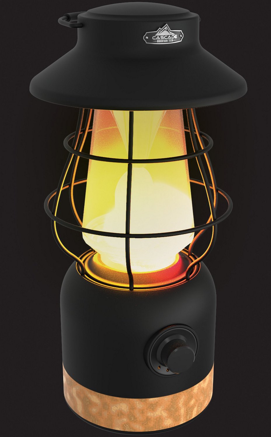 Cascade Mountain Tech 1,000 Lumen Dual Power Campfire