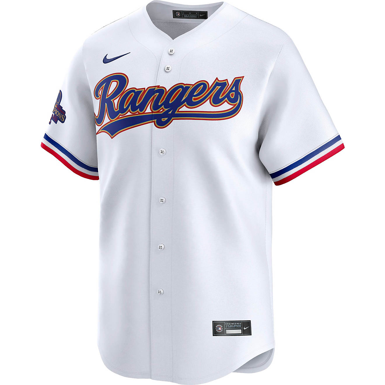 Nike Men's Rangers Seager Gold Limited Player N&N Jersey                                                                         - view number 1