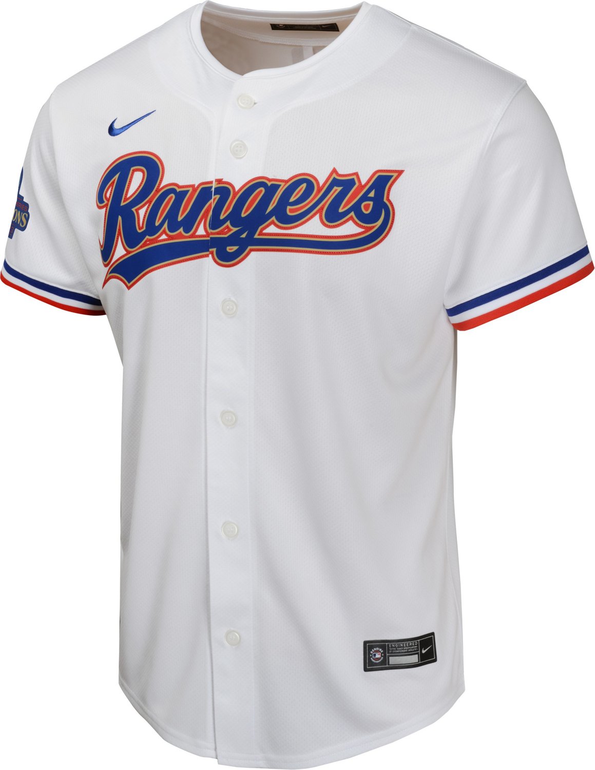 Nike Youth 8-20 Rangers Seager Gold Limited Jersey - view number 3