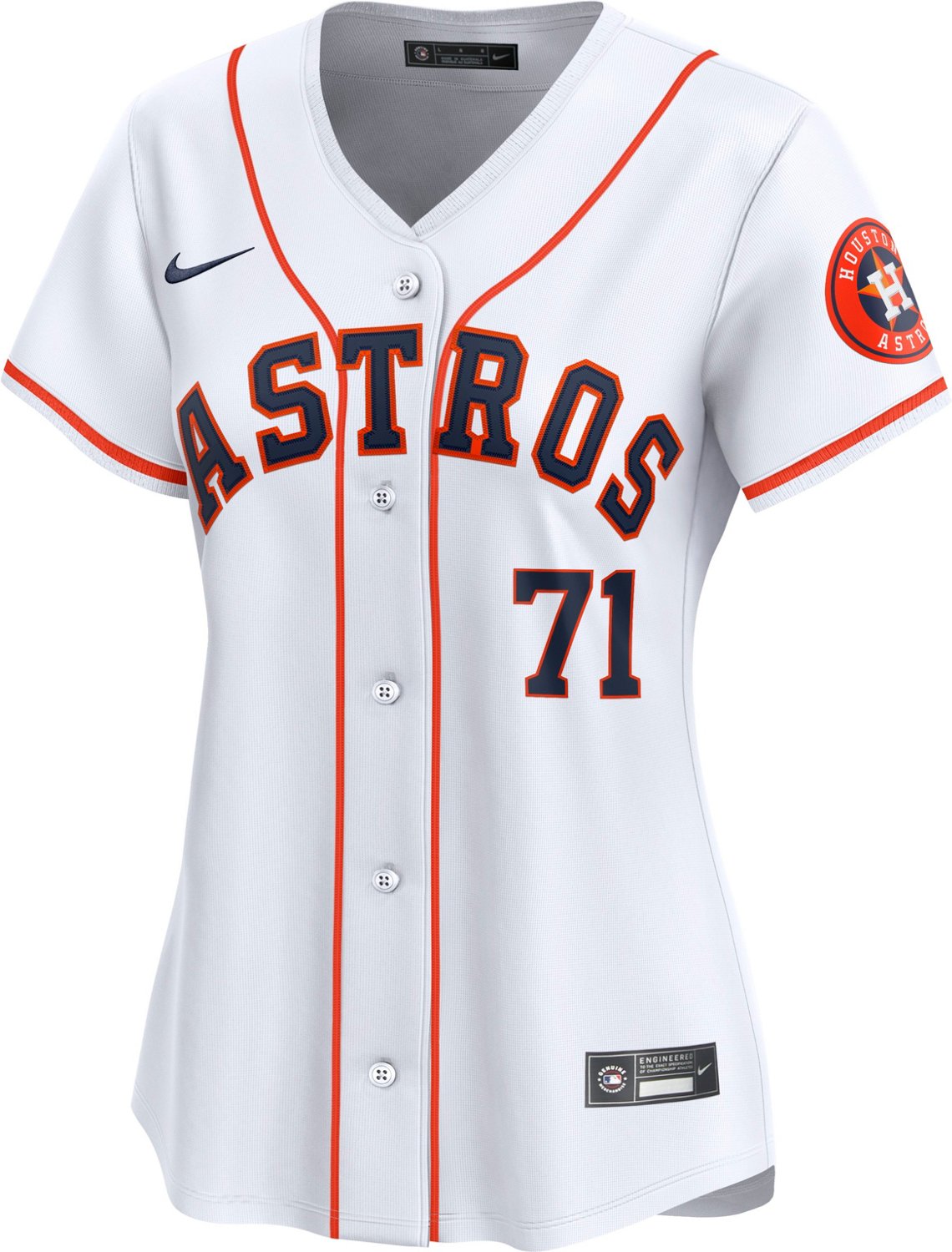 Nike Women's Astros Hader Home Limited N&N Jersey - view number 3