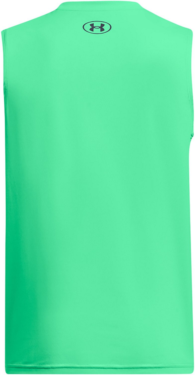 Under Armour Boys' Tech Hybrid Print Fill Tank Top