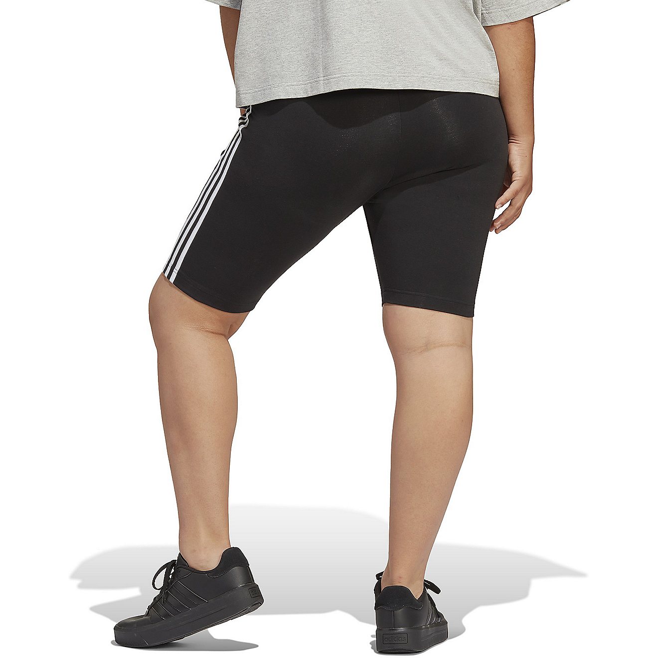 adidas Women's Essentials 3-Stripes Bike Shorts                                                                                  - view number 3