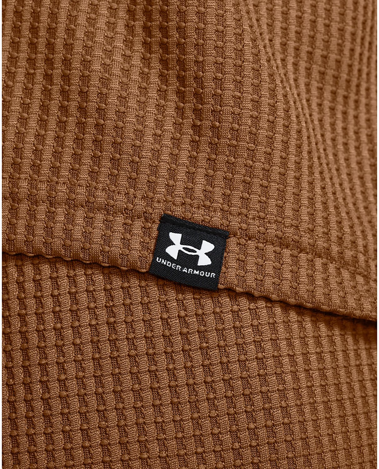 Under Armour Men s Rival Waffle Hoodie Free Shipping at Academy