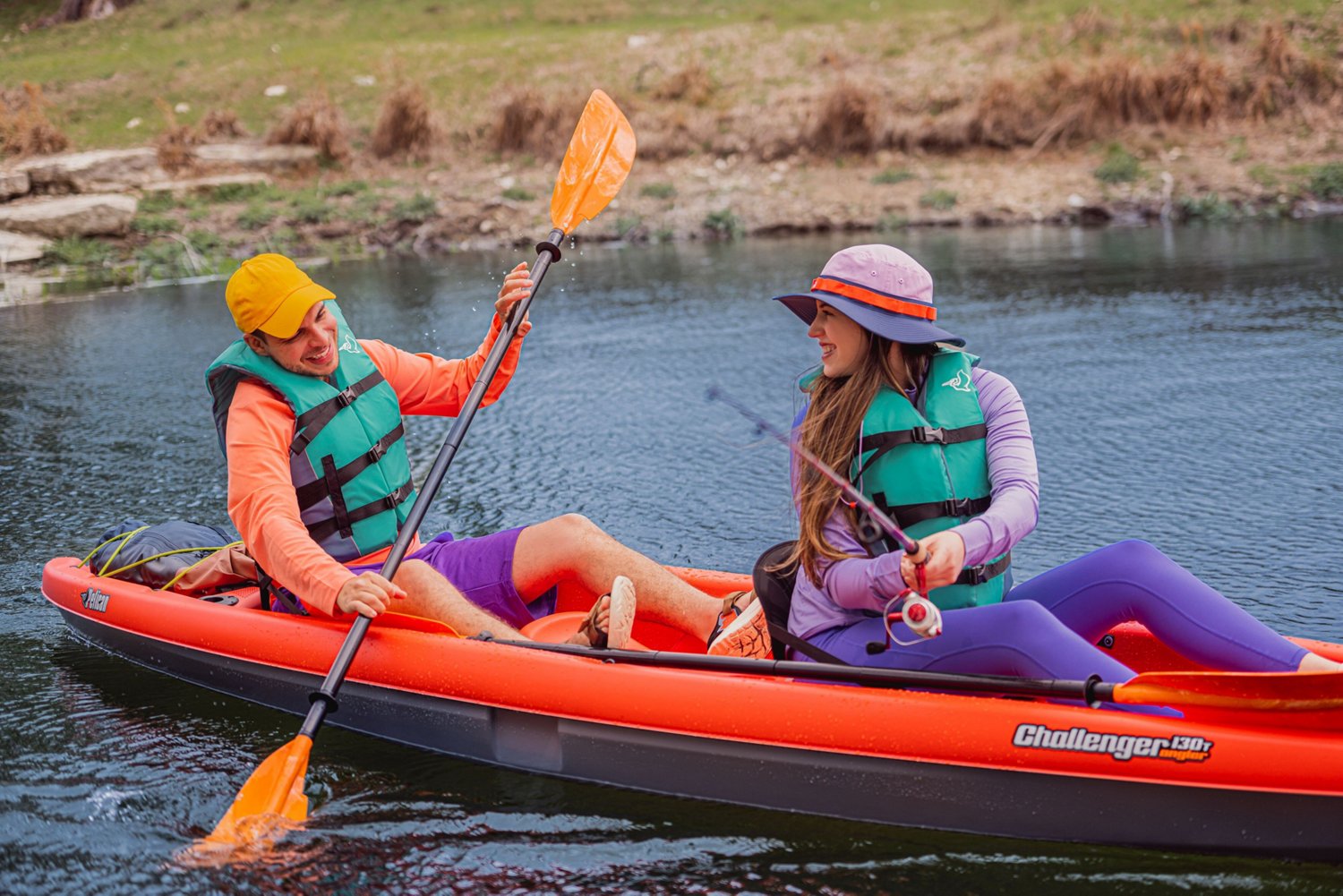 Pelican Challenger 130T 13 ft Fishing Tandem Kayak