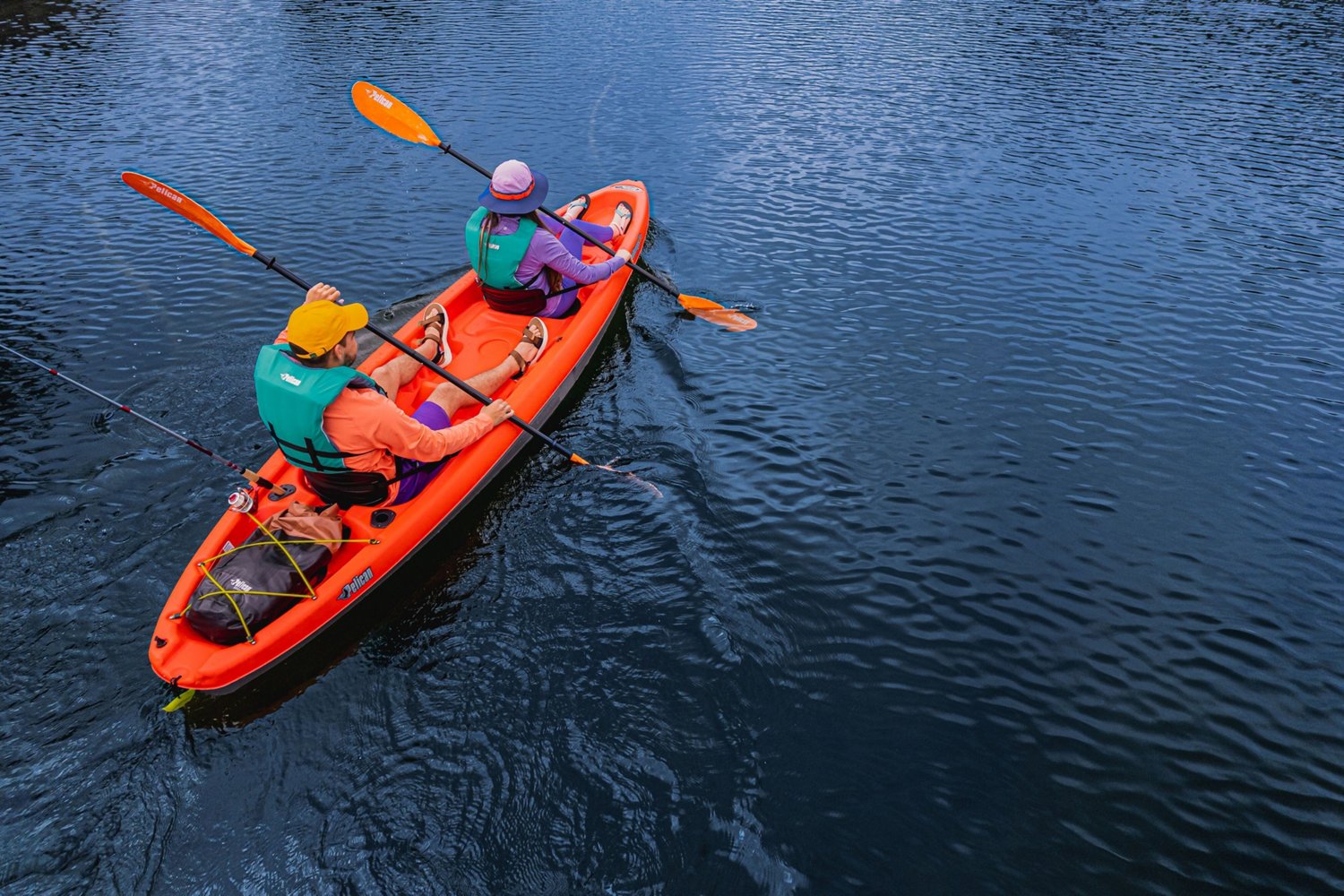 Pelican Challenger 130T 13 ft Angler Sit-On-Top Tandem Fishing Kayak                                                             - view number 5