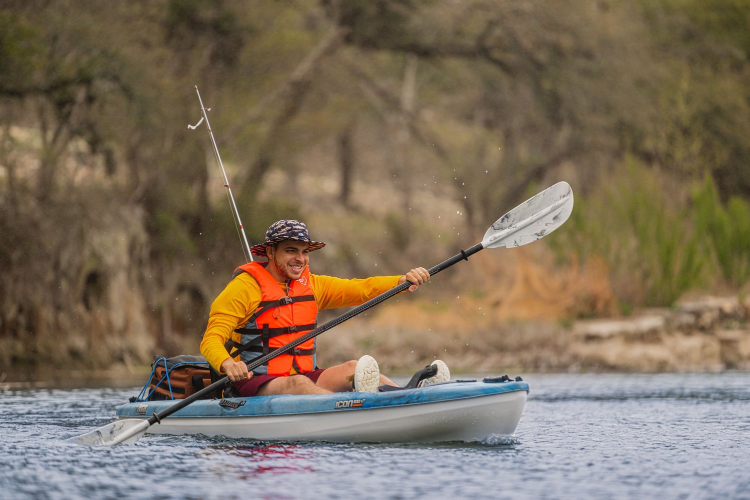 Pelican Premium Icon 100XP Angler 10 ft Kayak                                                                                    - view number 5