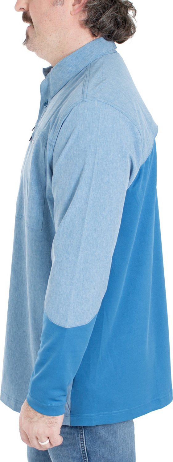 Habit Men's Shadow Series Long Sleeve Guide Fishing Shirt - view number 3