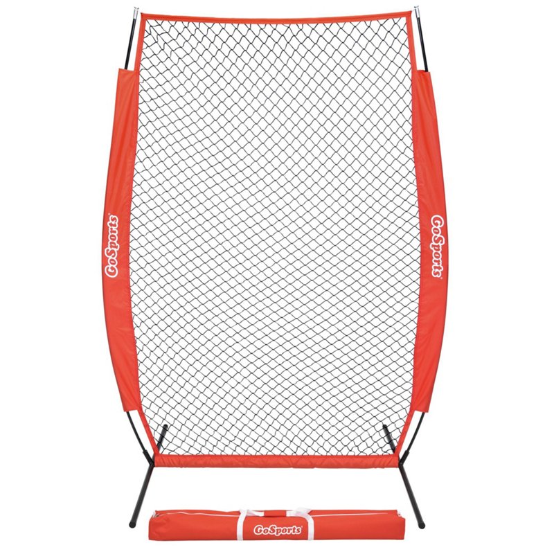 GoSports 4 ft x 7 ft I-Screen Black/Red - Baseball/Softball Accessories at Academy Sports